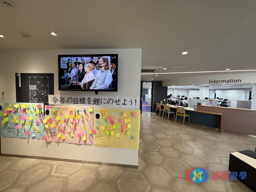 ISI 高田馬場校（就職線） 學生目標留言牆